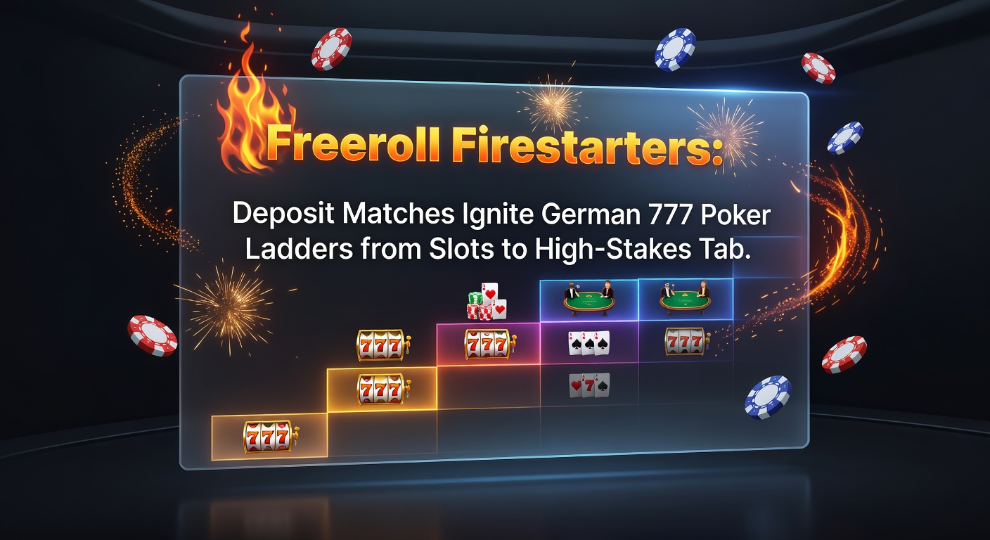 High-Stakes-Poker-Tisch bei 777-Plattformen, wo Freeroll-Sieger durch Deposit-Matches ankommen