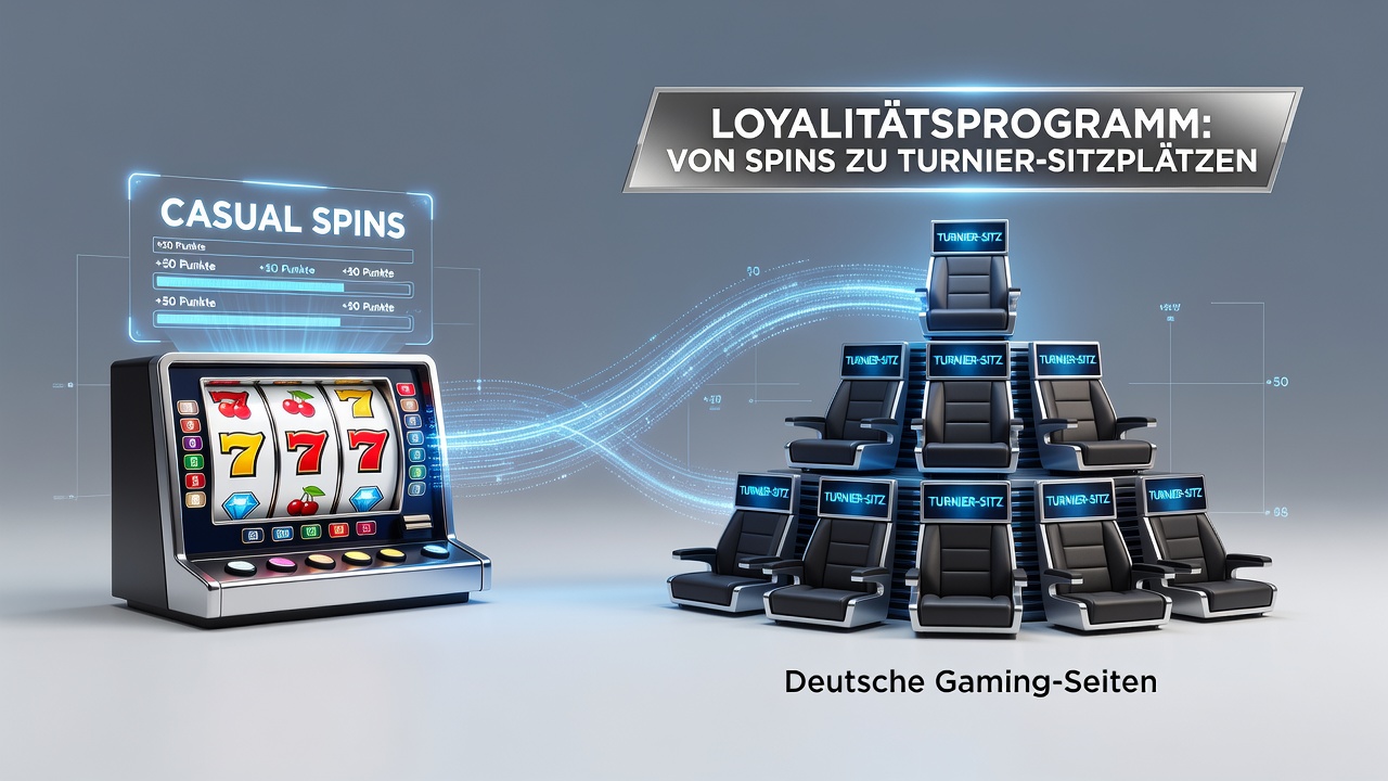 Loyalitätsprogramme konvertieren Slot-Spins in Turnierplätze bei deutschen Gaming-Sites