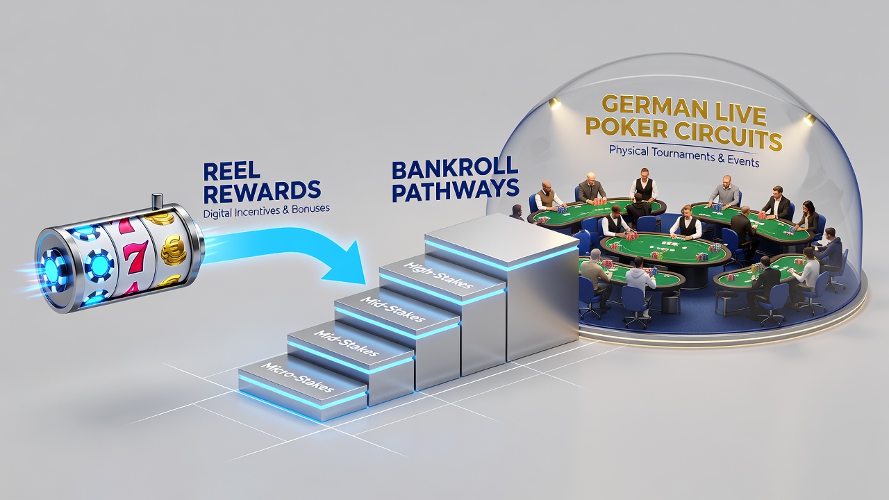 Live-Poker-Turniere und Bankroll-Pfade aus Reel-Belohnungen