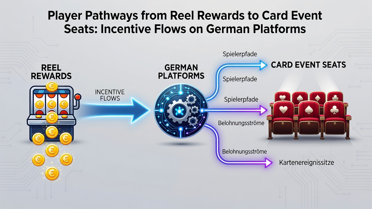 Darstellung von Anreizflüssen zwischen Slot-Spielen und Poker-Turnieren auf deutschen Plattformen