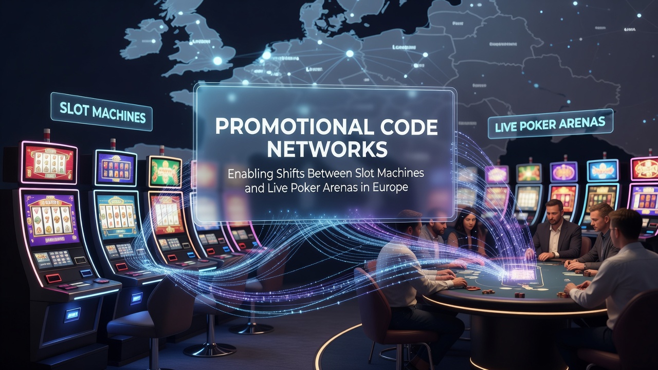 Netzwerke von Aktionscodes verbinden Slot-Maschinen mit Live-Poker-Tischen in europäischen Casinos