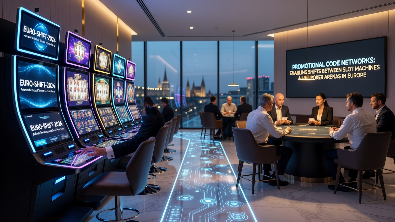 Live-Poker-Arenen in Europa profitieren von Promo-Code-Netzwerken, die Slot-Spieler integrieren